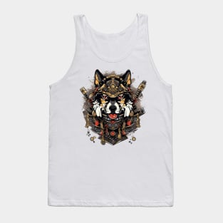 samurai dog Tank Top